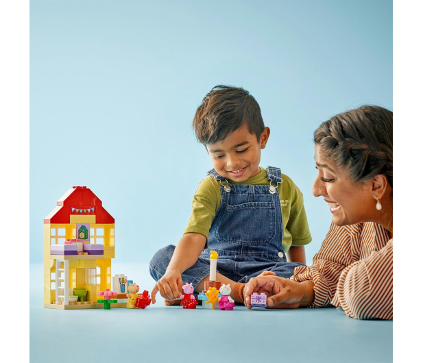 LEGO DUPLO IP 2 2024 PINK 10433 Urodzinowy domek Peppy - 1248402 - zdjęcie 8